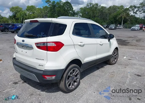 2020 Ford Ecosport Titanium z USA, uszkodzony, nr VIN MAJ6S3KL7LC361411